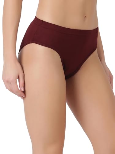 Image of Dollar Lehar Super Combed Cotton Women's Solid Hipster Panty - Actual Colour May Vary