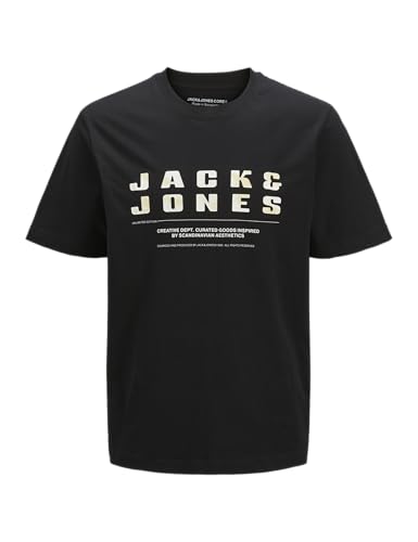 JACK & JONES Jcorecharge Front Branding Tee Crew Neck