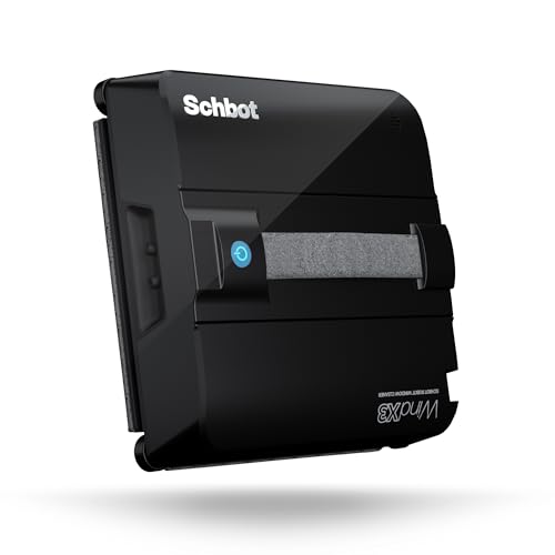 Schbot Wind X3 Window Cleaning Robot 2026 – Robot Window Cleaner with Automatic Spray Function, Suitable for Windows with and Without a Frame