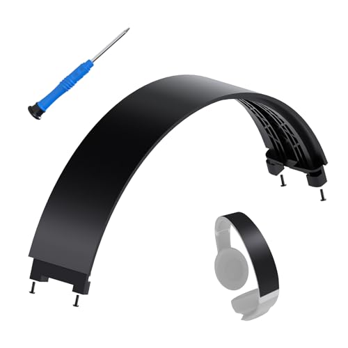 MMOBIEL Bandeau de Remplacement pour Beats Studio Pro / 3.0/2.0 Wireless & Wired Casque Kit de Réparation de Bandeau - Pièces de Rechange pour Casque - Noir...