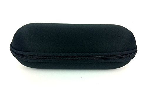 9" Large Zippered Padded Pouch Hard Carrying Case Protective Glass Storage for Pipes