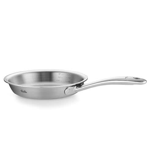 Fissler M5 Pro-Ply - Sartén de acero inoxidable de 5 capas, 8 pulgadas