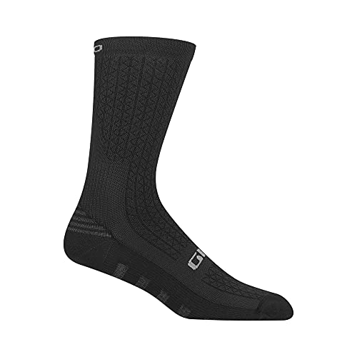 Giro Meias de ciclismo HRc+, preta, GG