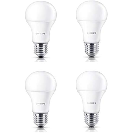 Buy PHILIPS 12W e27 LED Warm White Bulb, Pack of 4, (Stellar Bright) Online at Low Prices in ...