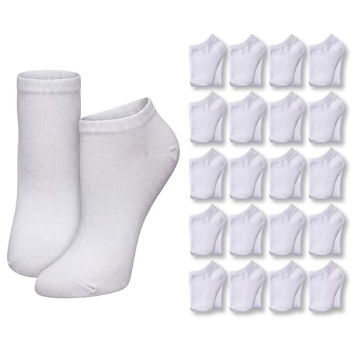 Image of Tipi Toe Women's 20 Pack Colorful Low Cut Socks - Lightweight, Breathable Design for All-Day Comfort Sizes 9-11 /10-13