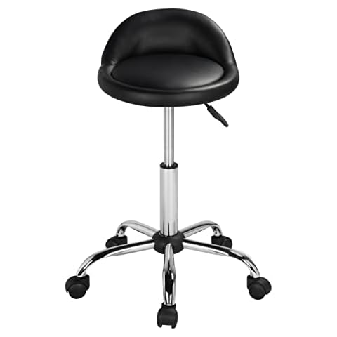 Yaheetech Bürohocker, Drehhocker mit Rollen Cover