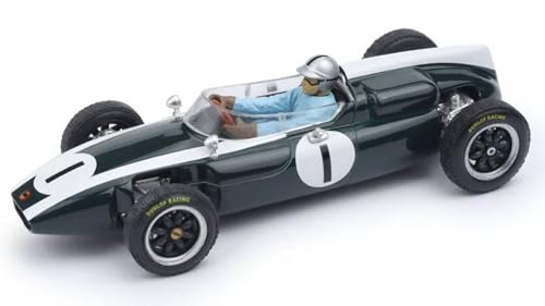 Cooper T53 N.1 Brumm 1:43 BM0300CH voiture miniature de collection de course Jack Brabham 1960