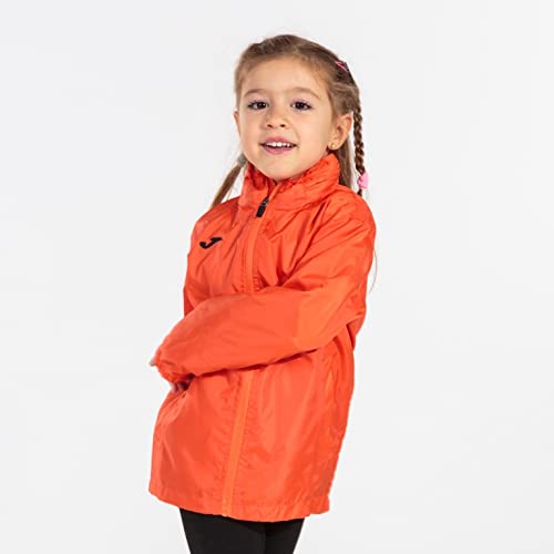 Joma Wasserdichte Regenjacke mit Kapuze, 6XS - 3XL - Windjacke mit Seitentaschen und Elastischen Bündchen - Iris