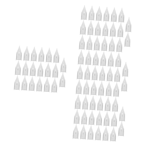 ARTIBETTER 4sets Replacement Flex for Calligraphy Pens Fountain Pen Tips Nibs Metal 20pcs*4