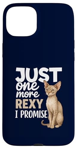 Devon Rex LD Just One More Rexy I Promise ybg  X}zP[X iPhone 15 Plus p