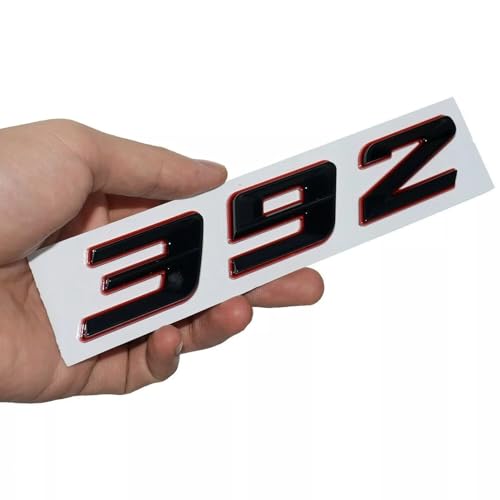 Image of Pair Set 392 Front Right Door Side Badge Nameplates Emblem Self-Adhesive Decals Sticker (Redline)