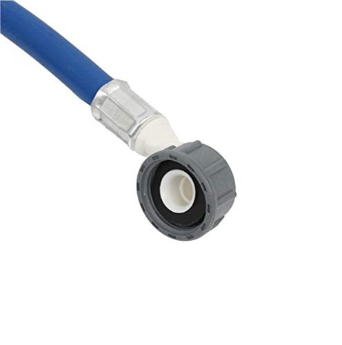 Extra Long 3.5M Universal Washing Machine & Dishwasher Cold Water Inlet Hose Blue Fill Pipe Feed Connector (3/4" BSP Fittings) - Image 3
