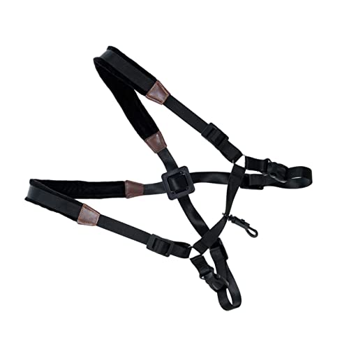 Yardwe Saxophone Harness Strap Replacement Comfortable Saxophone Shoulder Strap
