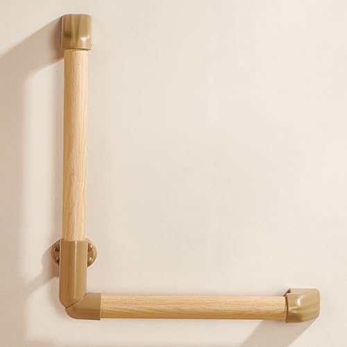 DIHRVTHC Barra de Seguridad giratoria – Asidero pivotante para baño, Ideal para Personas Mayores o con Movilidad Reducida(Primary Color,50 * 70cm)