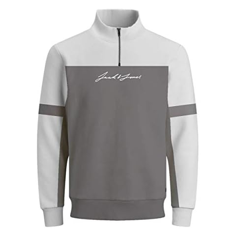 JACK & JONES Casual 1/4 Zip Sweater Cover