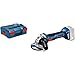 Price comparison product image Bosch Professional 18V System Cordless Angle Grinder GWS 18V-7 (125 mm disc dia. inc. protective guard, aux. handle, backing flange, quick-locking nut, without battery/charger, L-BOXX 136)