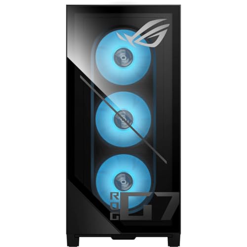 Image of ASUS ROG G700 (2025) Gaming Desktop PC, Intel Core Ultra 7 265F Processor, NVIDIA GeForce RTX 5070, 1TB M.2 NVMe PCIe 4 SSD, 32GB DDR5 RAM, Windows 11 Pro, G700TF-XS776