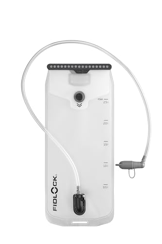 Image of FIDLOCK Hermetic Water Reservoir 2.5L | Magnetic Self-Sealing Hydration Bladder | Leakproof & Easy Clean | Durable TPU | for Backpacks, Hiking, Biking, Climbing