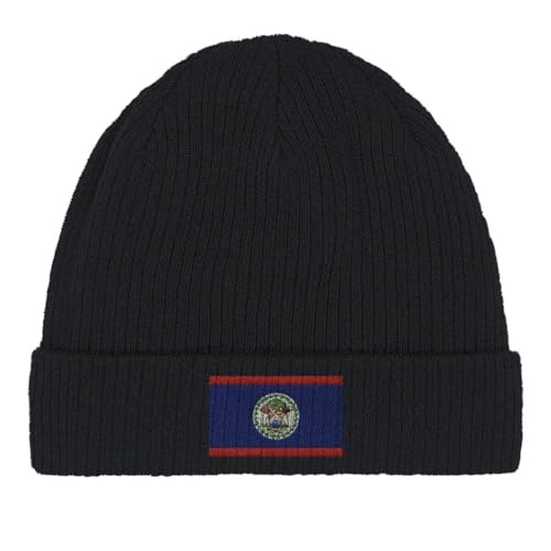 Bonnet en coton drapeau du Belize contre le froid doux sans irritation - 2