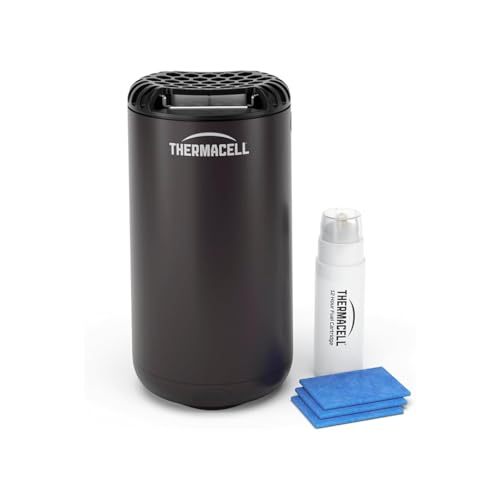 THERMACELL Diffuseur Anti Moustiques et Moustiques Tigres - Extérieur, Jardin, Terrasse - Sans Fil - Zone de Protection 20m² - Inodore - 3 Recharges Incluses...