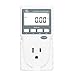 Poniie PN2000 Plug-in Kilowatt Electricity Usage Monitor Electrical Power Consumption Watt Meter Tester w/Extension Cord