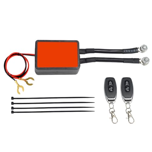 Disjoncteur 12V,Avec Sectionneur à Télécommande | Porte-Fusible de Disjoncteur pour Moto,Pour Bateau, Marine, ATV, Camping-car, Remorque, Camion, Audio, Électronique et Système