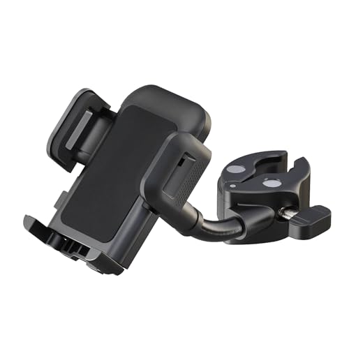 K&M 19761-000-55 fixation orientable noire pour écran tactile et pupitre de musique