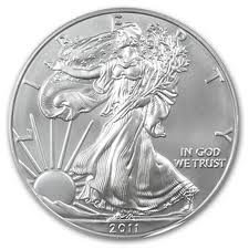SET of (5) Silver American Eagles 2009, 2010, 2011, 2012, AND 2013 Brilliant Uncirculated Gems Collectible US Coins .999 Fine Silver 5 Oz $1