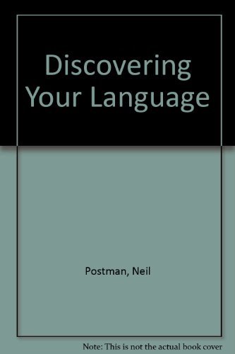 Discovering your language B0006BLN8G Book Cover