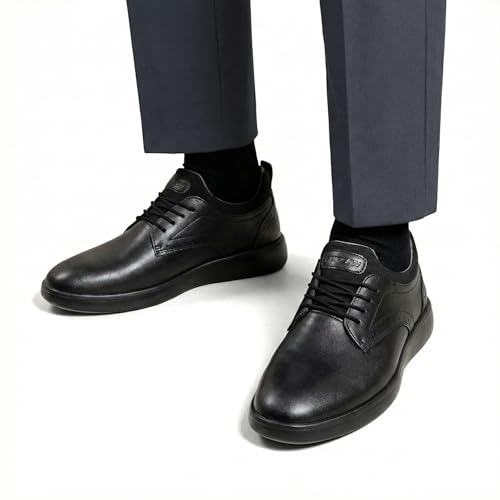 Image of Men's Dress Sneakers Oxfords Shoes Business Wingtip Casual Walking Brogue Shoes