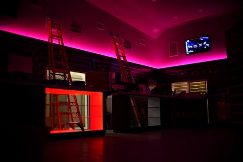 Tira LED flexible interior 12'' rosa Oracle Lighting miniatura 2