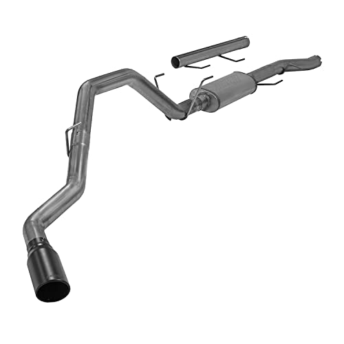 Flowmaster 717930 FlowFX Cat-Back Exhaust Kit Single Side Exit 3.5 Inch 409 Stainless Steel 5 Inch Black Ceramic Coated 304 Stainless Steel Tip Compatible with 2014-2024 RAM 2500 3500 6.4L 2/4WD
