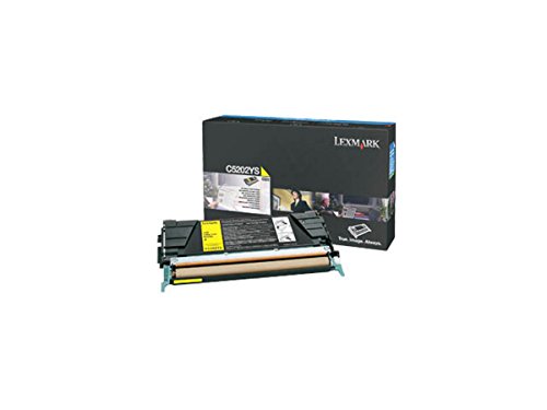 Toner yellow Lexmark C530DN original C5202YS imprimez vos dossiers de bureau sans stress