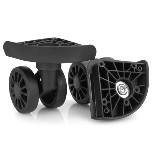 スーツケースキャスター交換用 キャリーバッグ車輪補修 2輪タイプ 車輪直径54mm取り替え 自分で交換 ホイール修理 スーツケース タイヤ交換部品 (54mm)