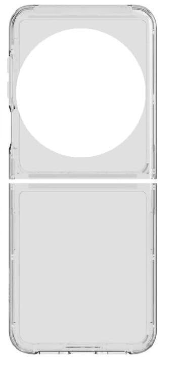 Image of for Tecno Phantom V Flip 5G,Tecno Phantom V Flip 5G Phone Case Clear Transparent TPU Shock-Absorption Flexible Cell Phone Cover for Tecno Phantom V Flip 5G - Transparent