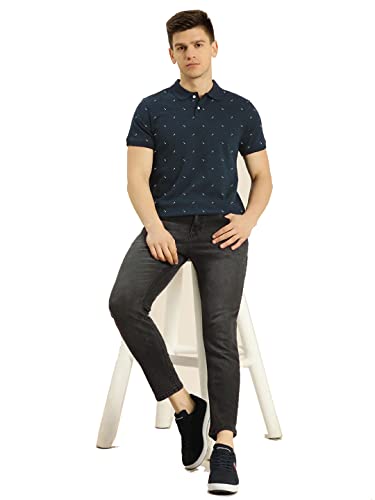 Image of Men's Casual Cotton Polo Tshirt (N1001-AIRFORCE mp)