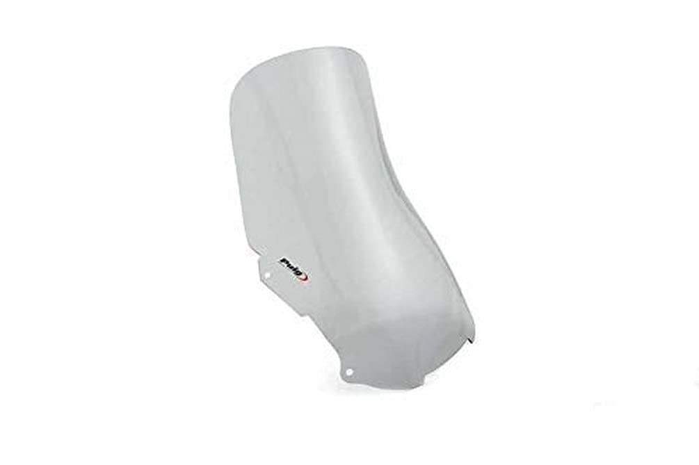Puig 0414H High and aerodynamic Touring windscreen in 4 mm CN acrylic with rounded profile, flat upper area and deflectors that improve protection, Smoke