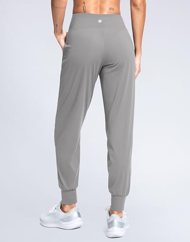 Image of SANTINY Women's Joggers Pants with Pockets Lightweight High Waisted Athletic Gym Workout Pants for Women Yoga Travel