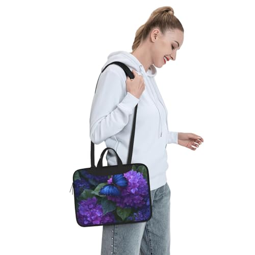 Bolsa para laptop impermeable 14 pulgadas con correa y asa miniatura 3