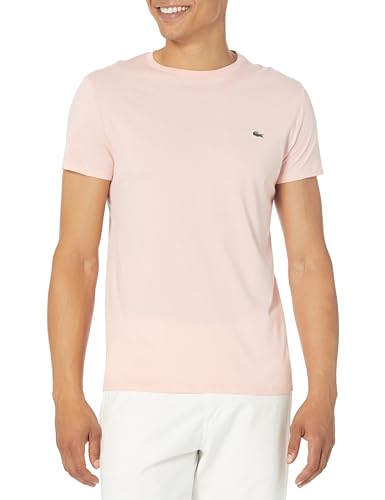 Image of Lacoste Men's Short Sleeve Pima Jersey Crew Neck Tee