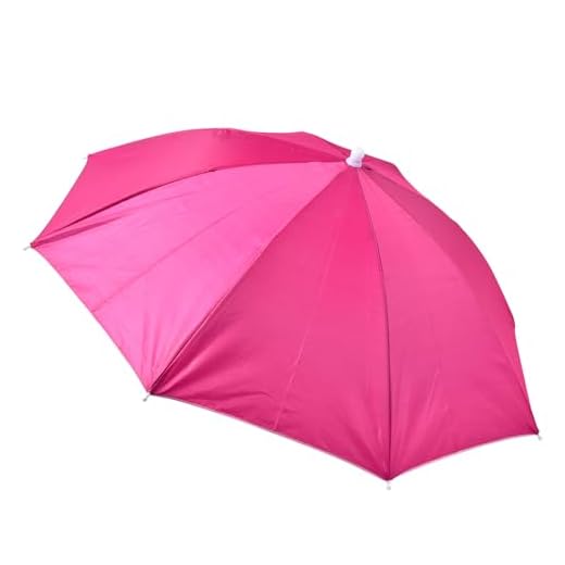 Umbrella Hat - Hands Free Umbrella Hat | Fishing Sun Protection Hat | UV Protection Cap Adjustable Headwear for Fishing, Golf, Camping, Gardening, Outdoor Sun and Rain Protection