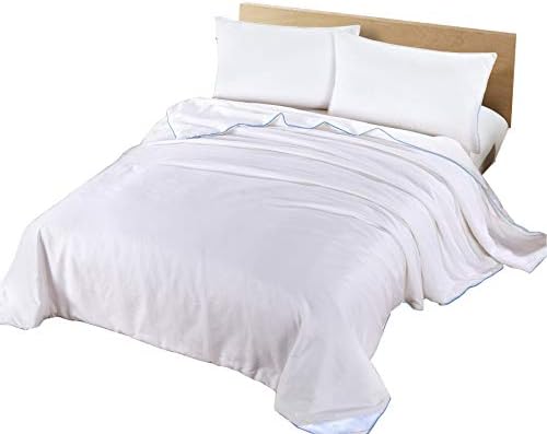 Silk Camel Luxury Comforter Filled with 100% Natural Long Strand Mulberry Silk for Summer - Queen Size