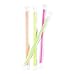 Juvale Smoothie Straws - 100 Count, Multicolor, 10-Inch Length & 0.5-Inch Diameter - Jumbo Straws for Smoothies & Milkshakes - Disposable & Individually Wrapped - Durable Wide Plastic Design