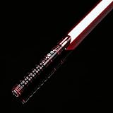 Ciel Tan Lightsaber RGB 12 Colors Force FX Lightsabers of Metal Hilt Light Sabers with 6 Realistic Sound Fonts Flash on Clash (TS017 Black)
