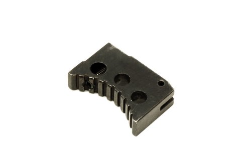 KM企画 マルイブローバック ハイキャパ5.1/4.3/M1911A1/デトニクス45/MEU/DW/V10ウルトラコンパクト対応 SUS製強化3ホール粗目トリガー BK