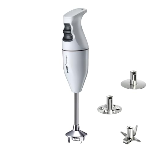 bamix Classic EO150 Stick Blender in white