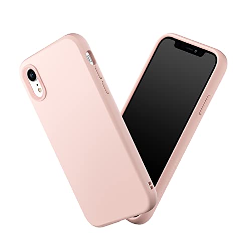 Coque fine iPhone XR mate RhinoShield SolidSuit antichoc avec objectif photo interchangeable