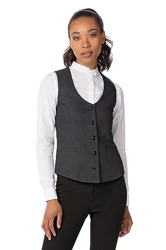 Gilets femme ajustés Chef Works Bridge anti-taches