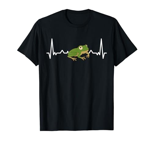 Frog Heartbeat: divertido amante de las ranas anfibias Camiseta