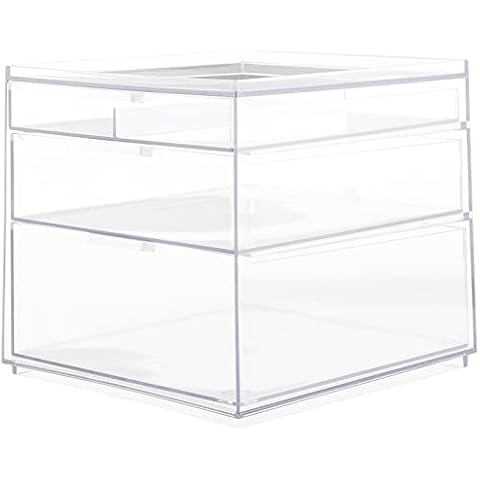 Organizador de Maquillaje iDesign con 3 Cajones Cover